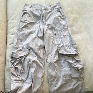 Gray Cargo Pants